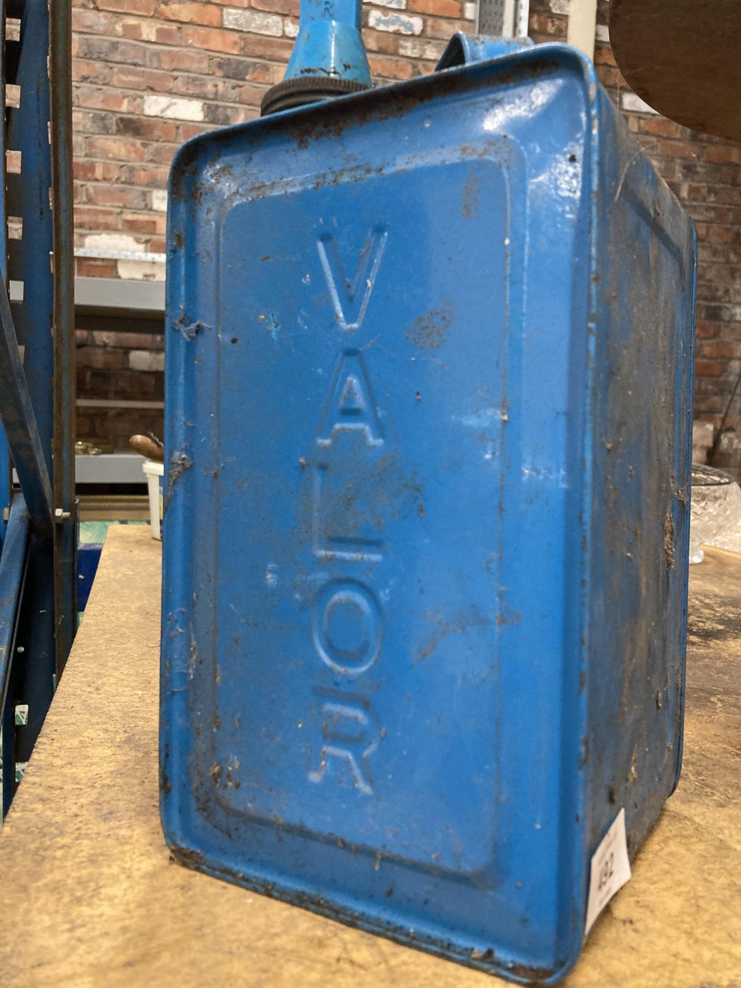 A VINTAGE VALOR PETROL/PARAFFIN CAN