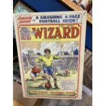 A MAN CAVE METAL SIGN 'THE WIZARD'