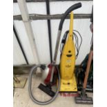 TWO HOOVER VACUUM CLEANERS