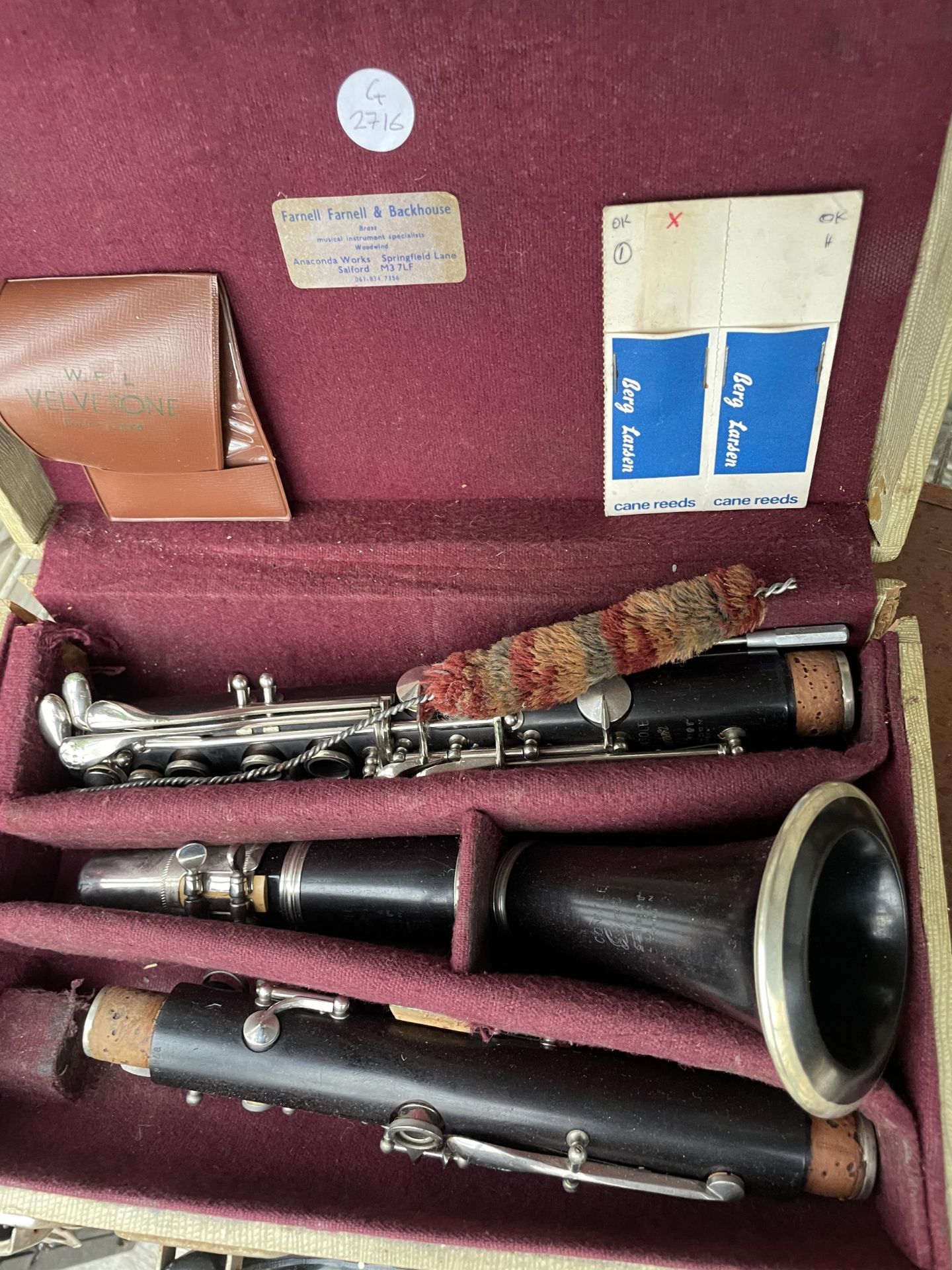 A CASED CONSOLE SUPER CLARINET - Image 2 of 5