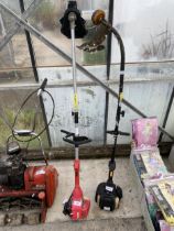 TWO PETROL GRASS STRIMMERS TO INCLUDE A MOWERLAND