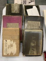 A COLLECTION OF GLASS NEGATIVES OF STOCKPORT AND WILMSLOW