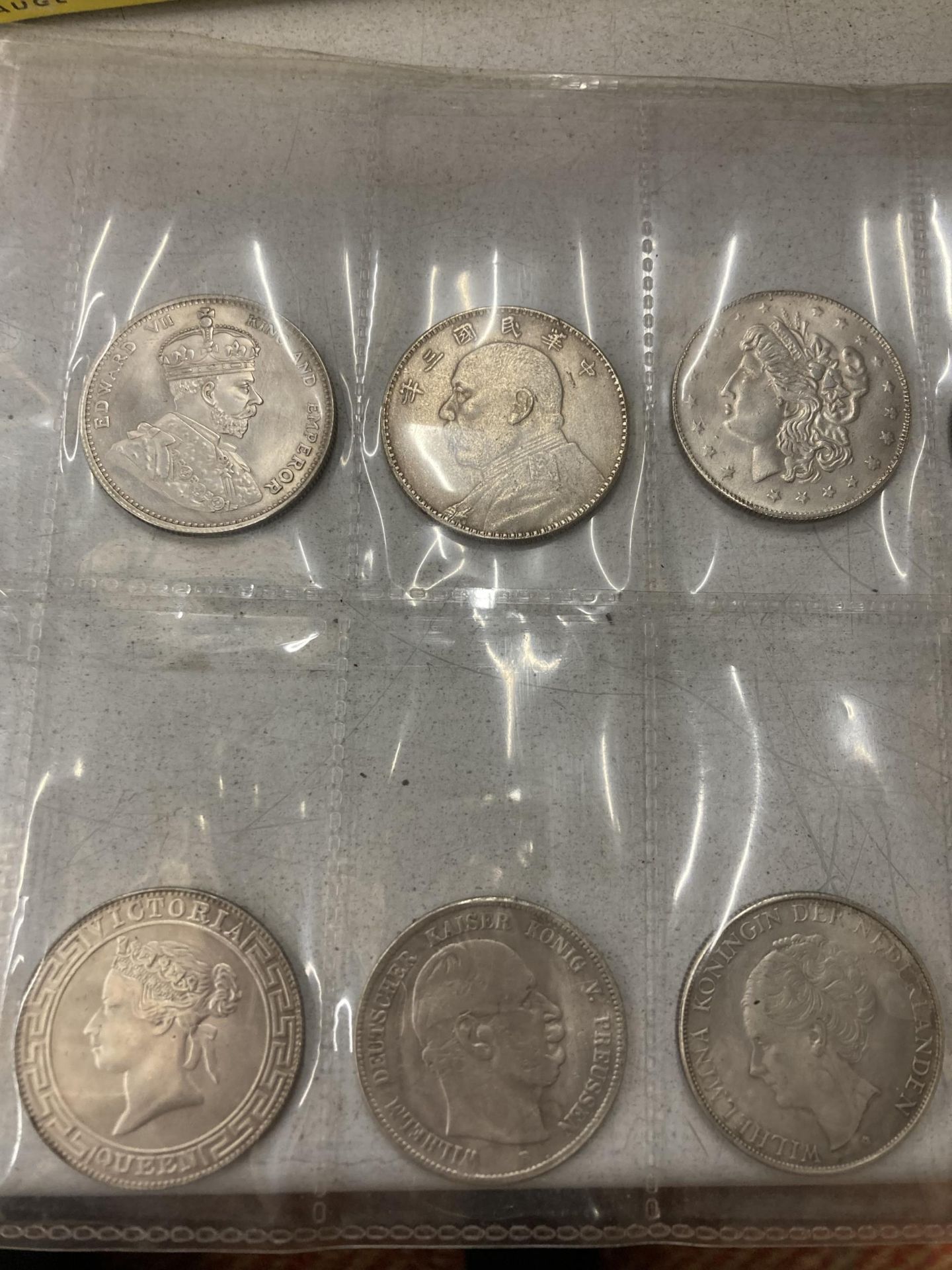 TEN REPRODUCTION COINS - Image 3 of 5