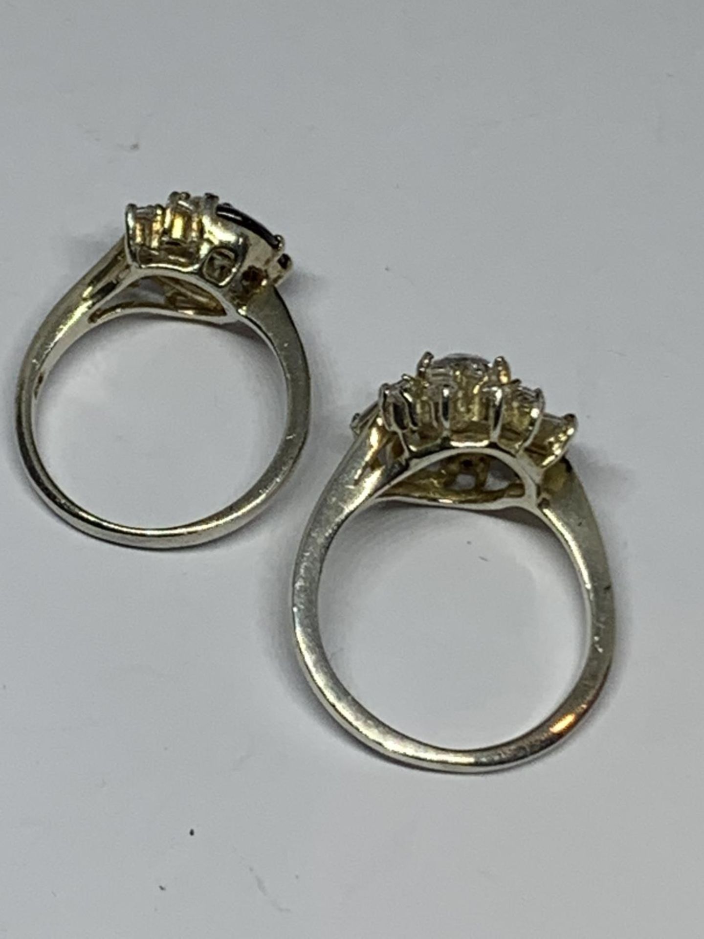 TWO BOXED SILVER RINGS - Image 3 of 3