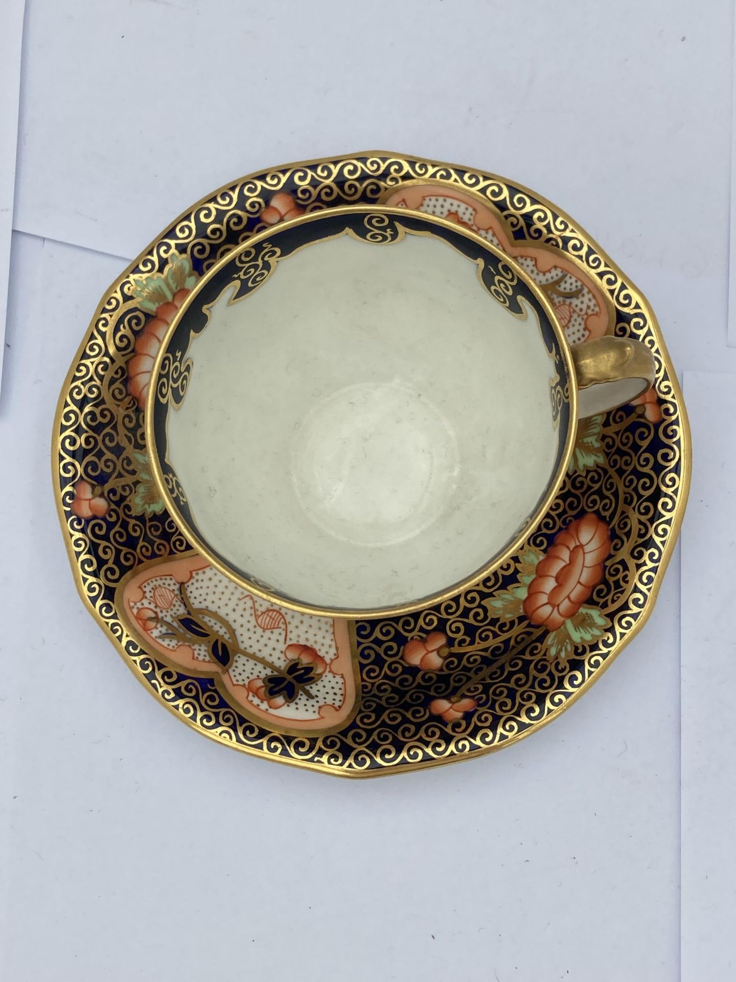 A ROYAL CROWN DERBY 4591 IMARI CUP & SAUCER - Image 2 of 5