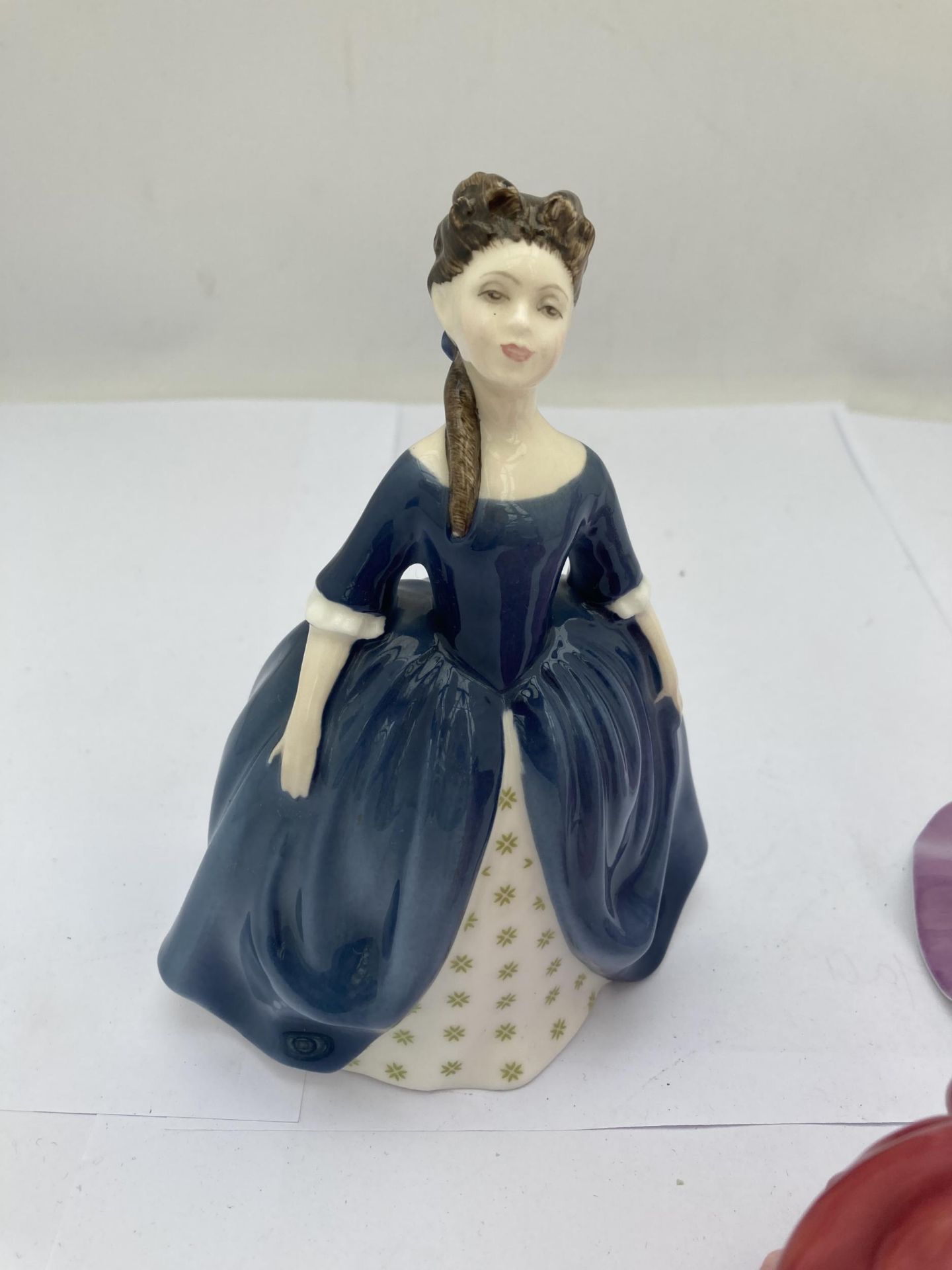 THREE ROYAL DOULTON LADY FIGURES - 'DEBBIE' HN2385, 'VALERIE' HN2107 AND GEMSTONES COLLECTION ' - Image 2 of 5