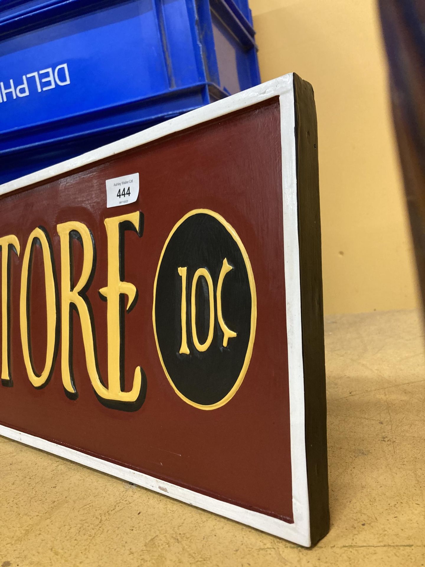 A WOODEN 'GENERAL STORE' SIGN, 100CM X 26CM - Image 2 of 2