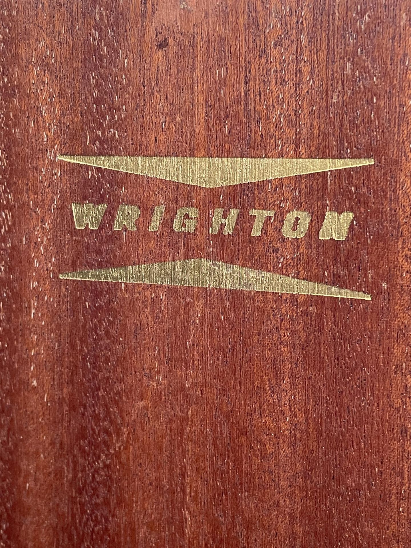 A WRIGHTON RETRO TEAK WARDROBE AND BED HEAD - Image 2 of 3