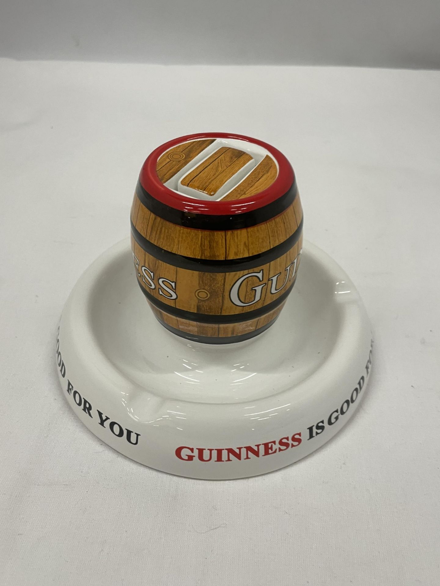 A MINTONS GUINNESS IS GOOD FOR YOU ASHTRAY / MATCHBOX HOLDER - Image 2 of 3