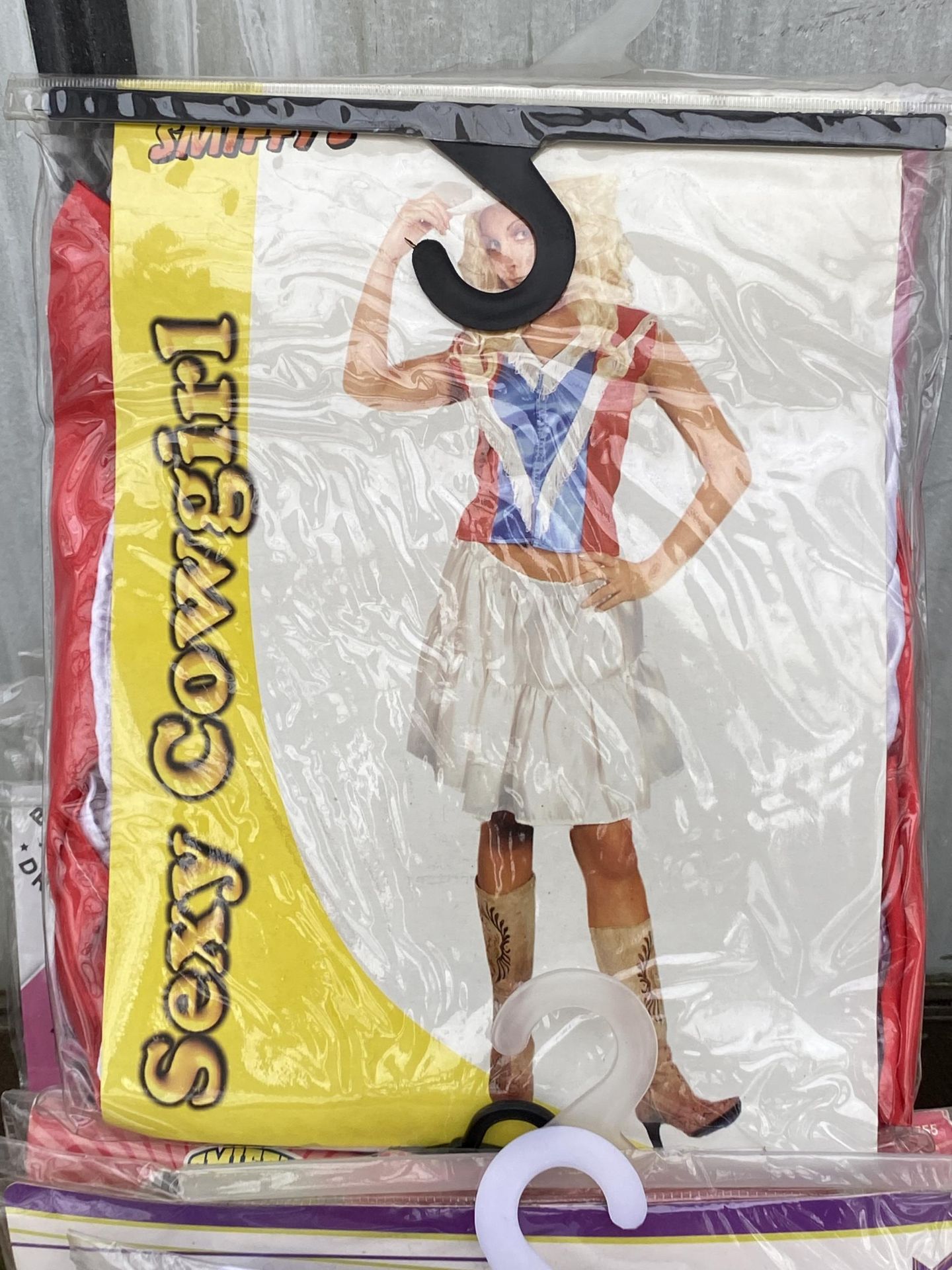 TWO BOXES OF ASSORTED OLD SHOP STOCK FANCY DRESS COSTUMES - Image 4 of 4
