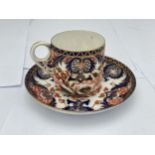 A ROYAL CROWN DERBY IMARI CUP AND SAUCER