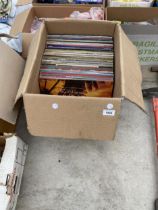 AN ASSORTMENT OF LP RECORDS