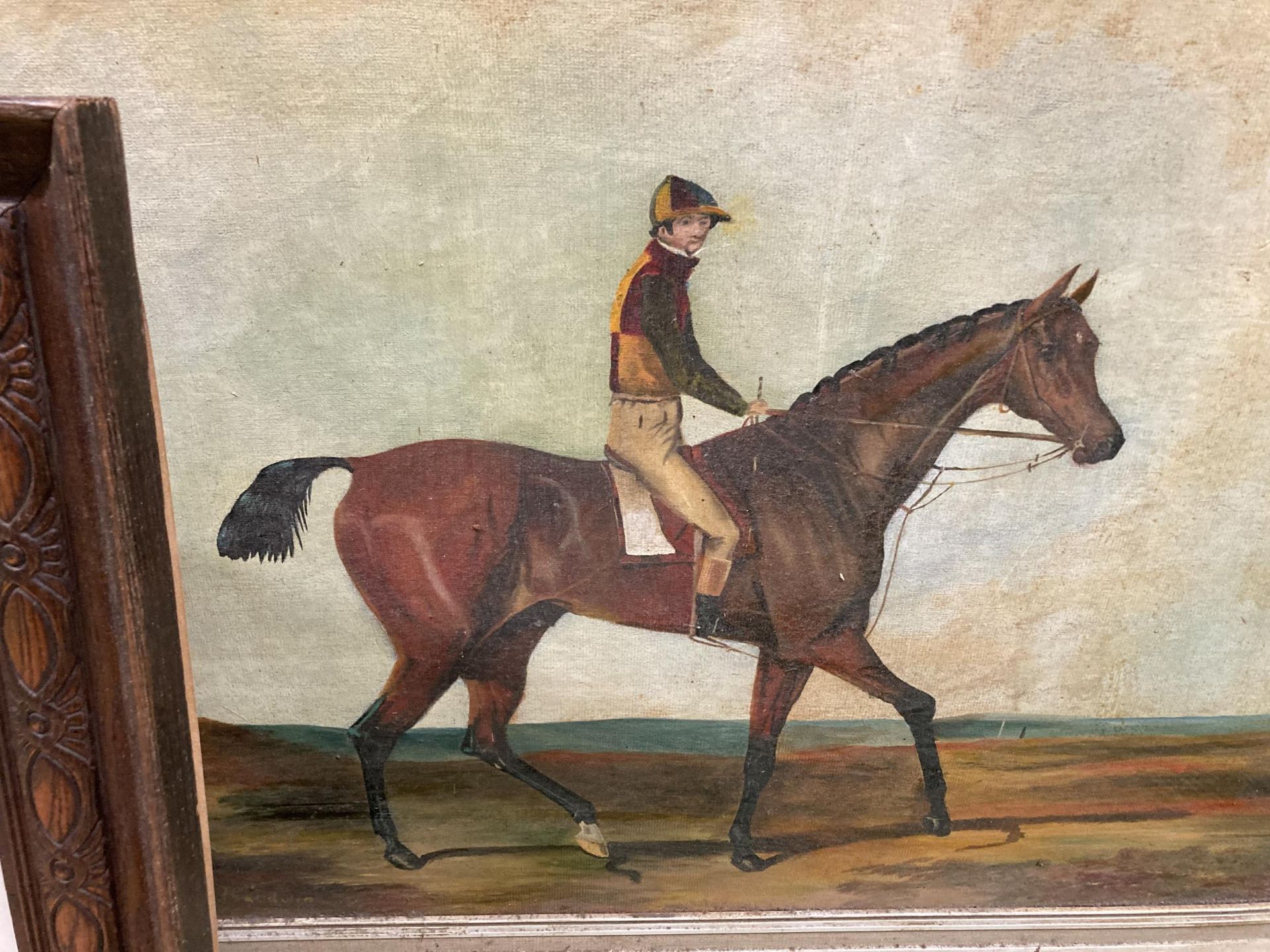 A QUANTITY OF PRINTS WITH AN EQUINE THEME TO INCLUDE AN OIL ON BOARD TITLED 'THE COLONEL', - 6 IN - Bild 5 aus 5