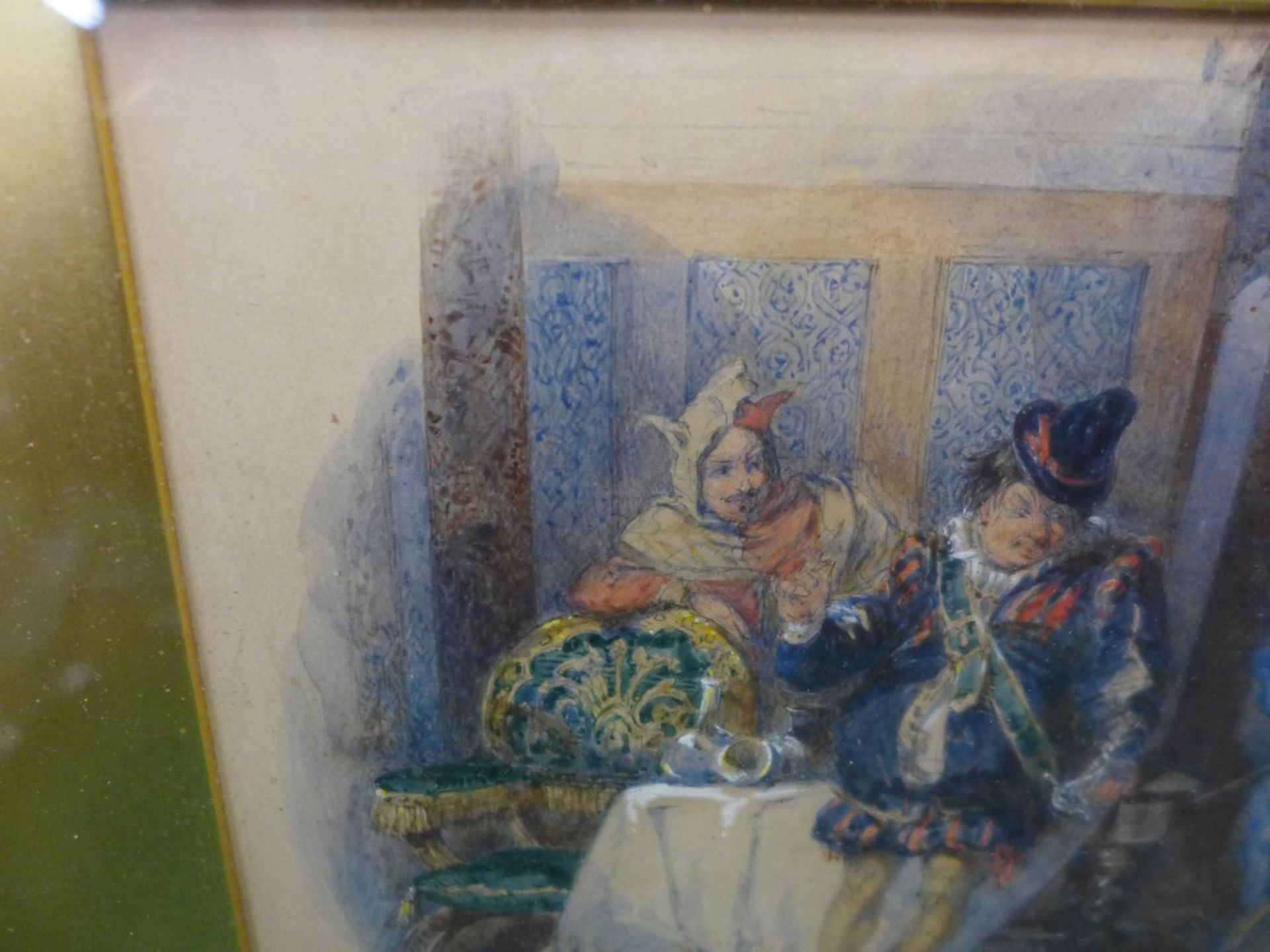 F.J. HOLDING (BRITISH 19TH CENTURY) 'TWELFTH NIGHT', WATERCOLOUR, SIGNED AND DATED 67 LOWER LEFT, - Image 4 of 6