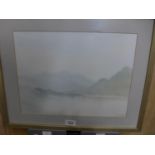 PAUL WINDBRIDGE (BRITISH 20TH/21ST CENTURY) LAKE DISTRICT SCENE, WATERCOLOUR, SIGNED LOWER RIGHT, 26