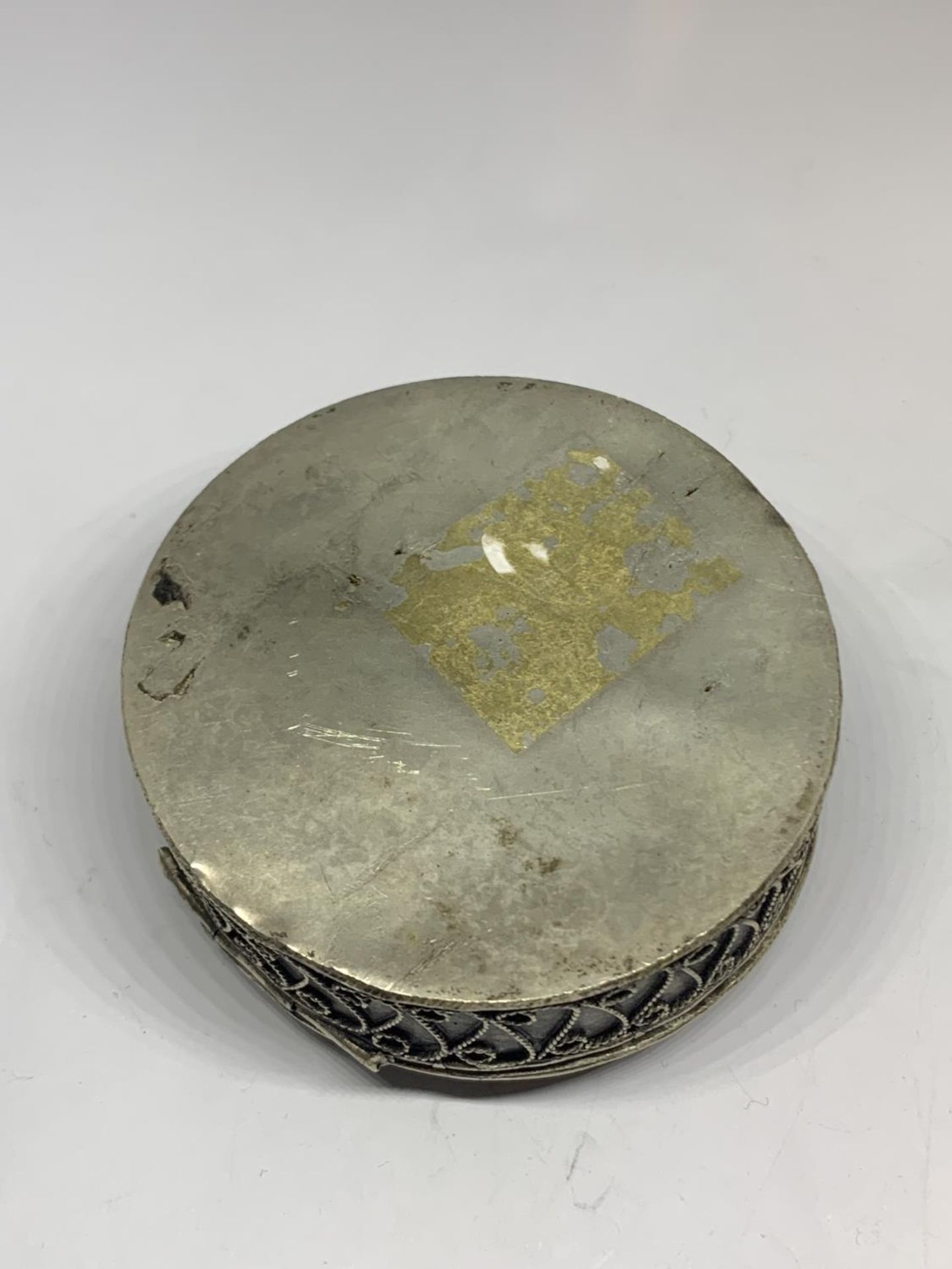 A SILVER AND AGATE LIDDED POT - Image 3 of 3