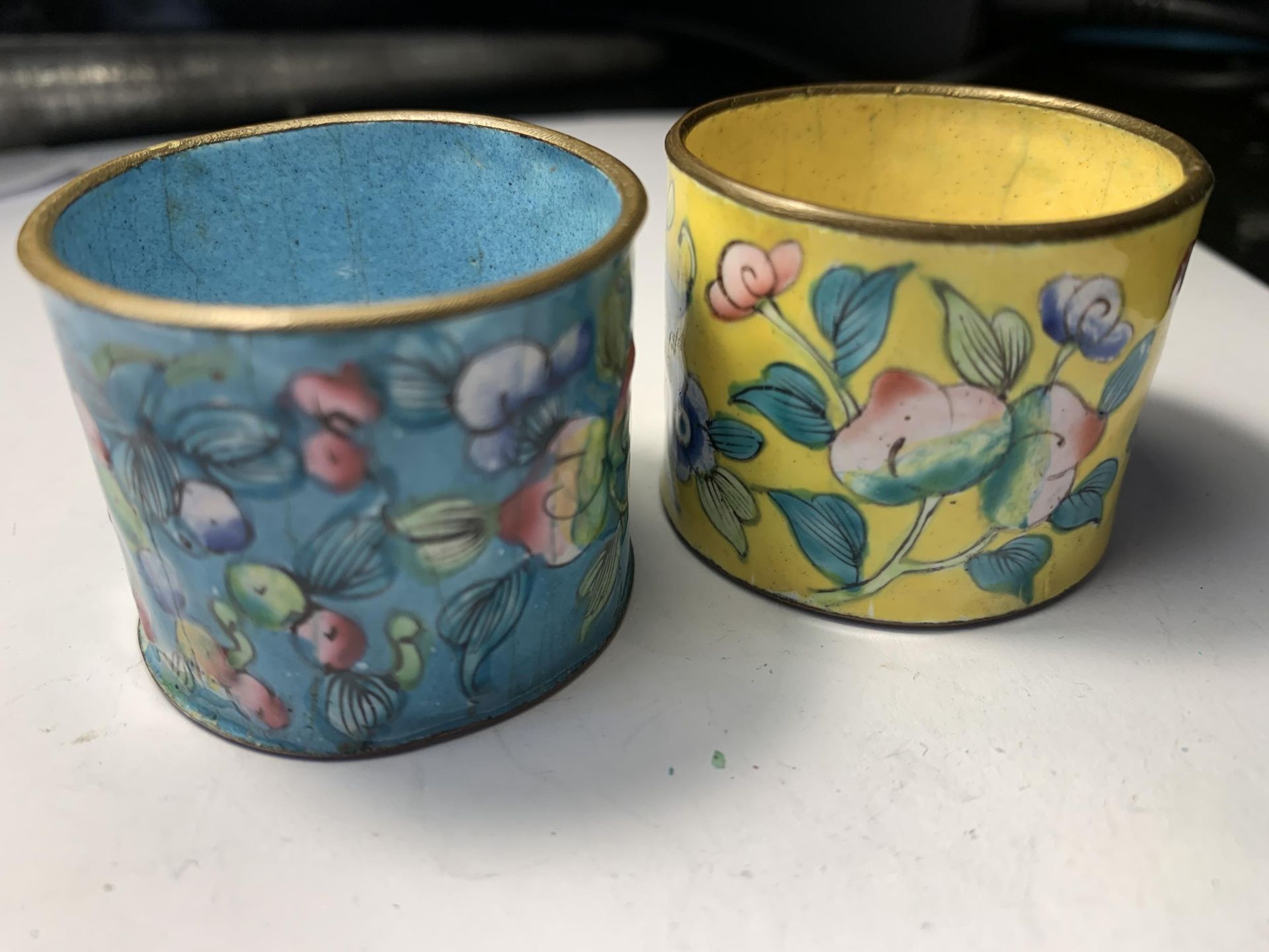THREE ASSORTED CLOISONNE ITEMS - Image 3 of 5