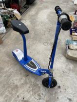 A KIDS RAZOR ELECTRIC SCOOTER