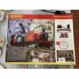 A BOXED HORNBY INDUSTRIAL FREIGHT ELECTRIC TRAIN SET