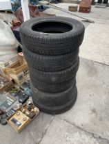 SIX VARIOUS TYRES