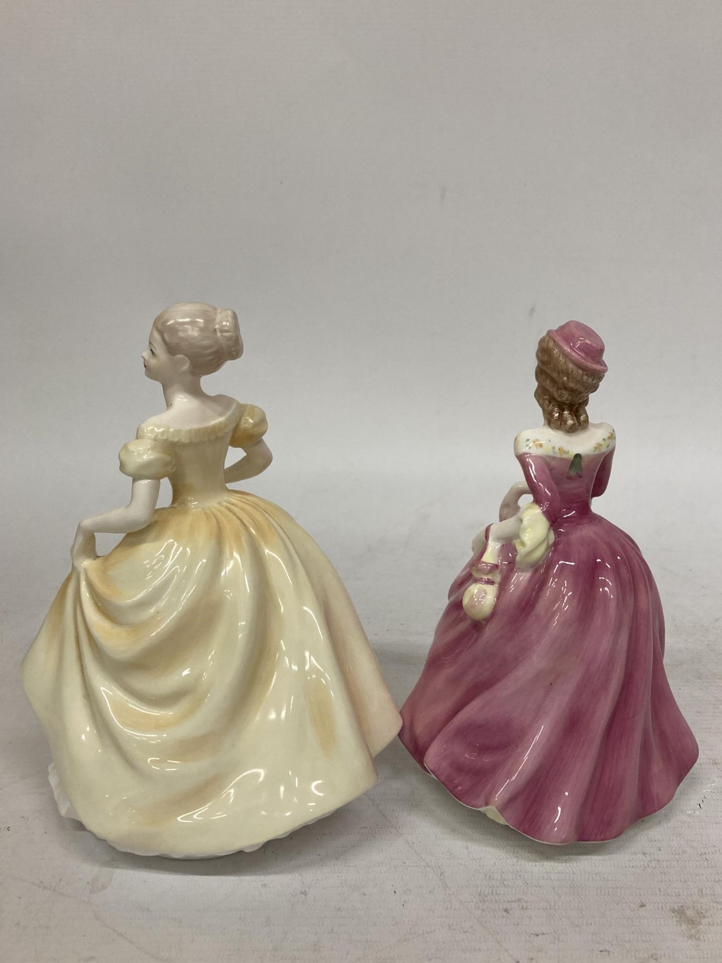 TWO COALPORT LADIES OF FASHION FIGURES - 'EMILY' AND 'WINSOME' - Image 3 of 4
