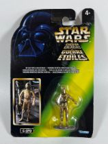A SEALED 1990'S KENNER STAR WARS DIE CAST METAL C3P0 COLLECTABLE FIGURE