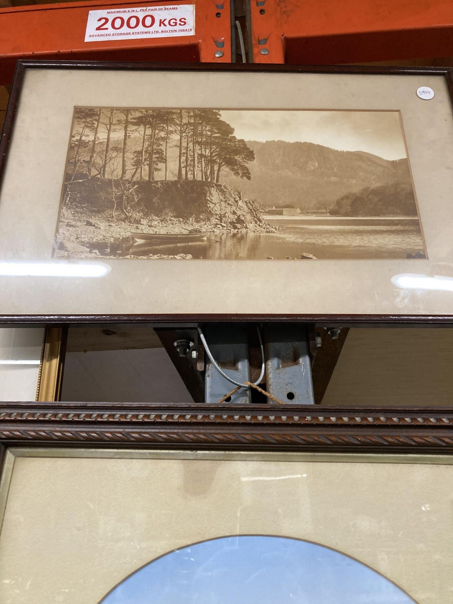 A GROUP OF THREE FRAMED PRINTS OF LANDSCAPE SCENES - Image 2 of 4