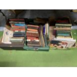 A LARGE QUANTITY OF VINTAGE AND NON FICTION MAINLY HARDBACK BOOKS, TO INCLUDE THOMAS HARDY,