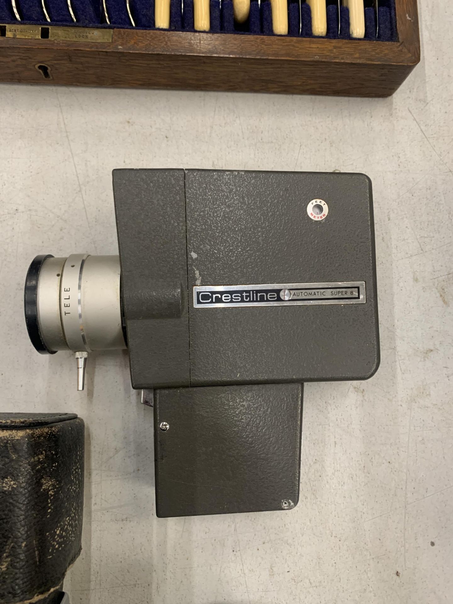 TWO VINTAGE 1960S SUPER 8 CINE CAMERAS - CANON AND CRESTINE - Image 2 of 3