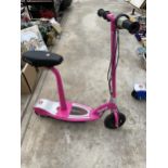 A KIDS RAZOR ELECTRIC SCOOTER