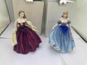 TWO BOXED ROYAL DOULTON CLASSICS LADY FIGURES - 'SPECIAL CELEBRATION' HN4234 & 'MELISSA' HN3977