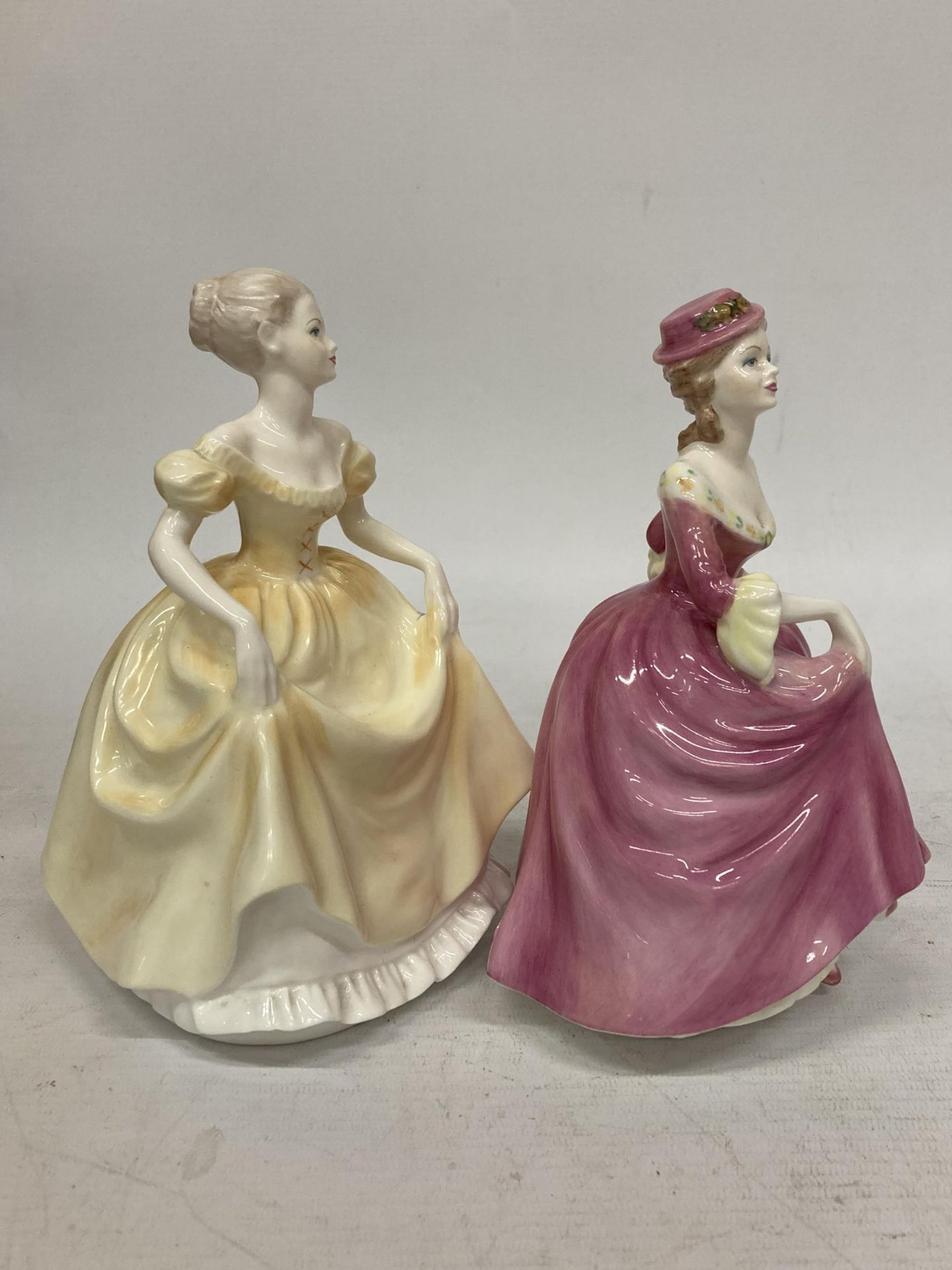 TWO COALPORT LADIES OF FASHION FIGURES - 'EMILY' AND 'WINSOME' - Image 2 of 4