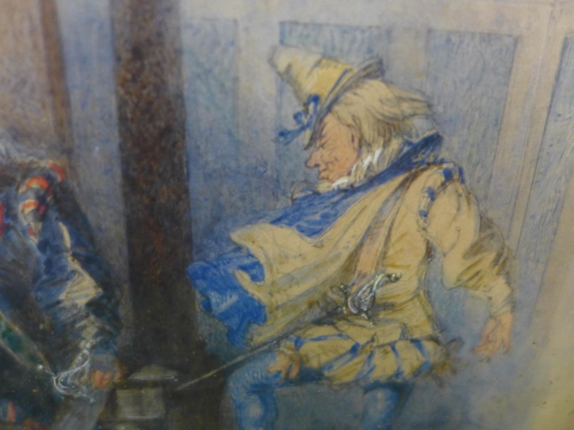 F.J. HOLDING (BRITISH 19TH CENTURY) 'TWELFTH NIGHT', WATERCOLOUR, SIGNED AND DATED 67 LOWER LEFT, - Image 3 of 6
