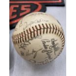 A SIGNED TORONTO BLUE JAYS TEAM BASEBALL