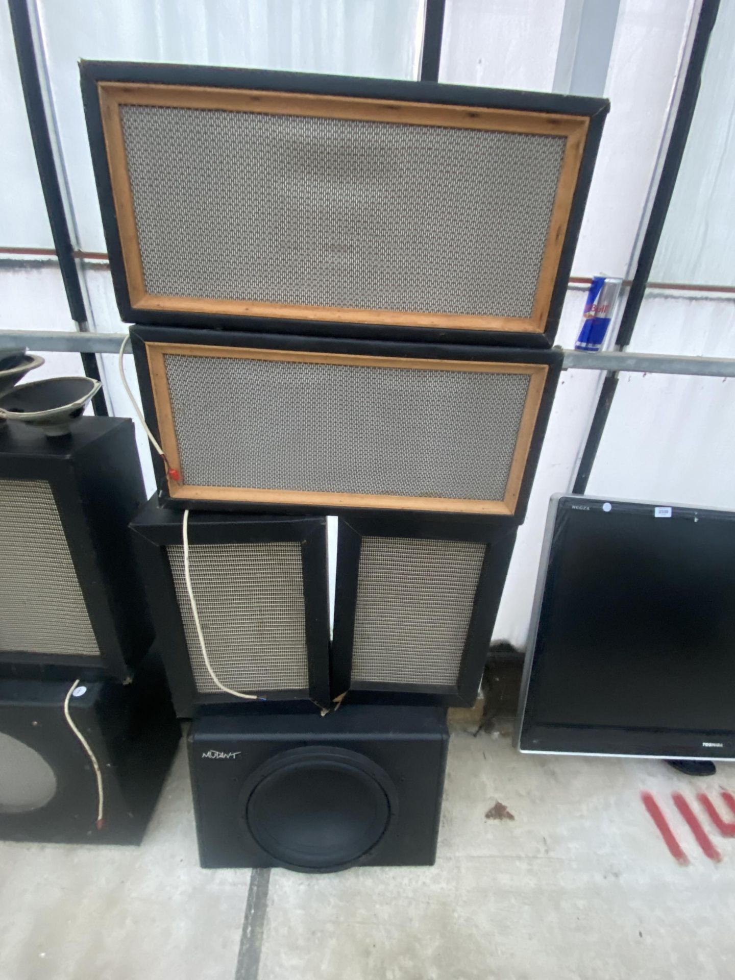 AN ASSORTMENT OF SPEAKERS
