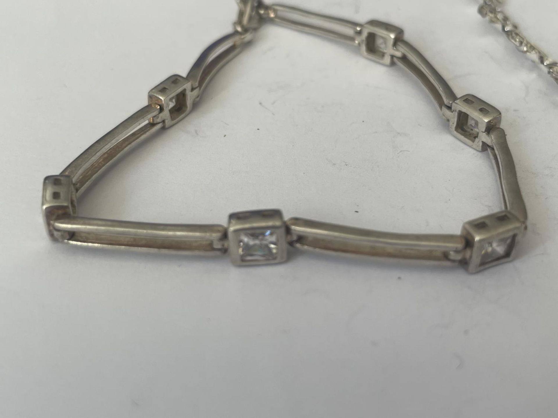TWO SILVER BRACELETS - Image 2 of 3