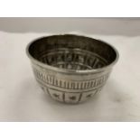 A SMALL CONTINENTAL CIRCULAR SILVER BOWL