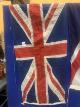 A UNION JACK FLAG 138CM X 58CM