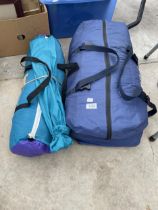 A TENT AND ACCESSORIES