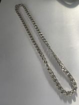 A 20" SILVER NECK CHAIN