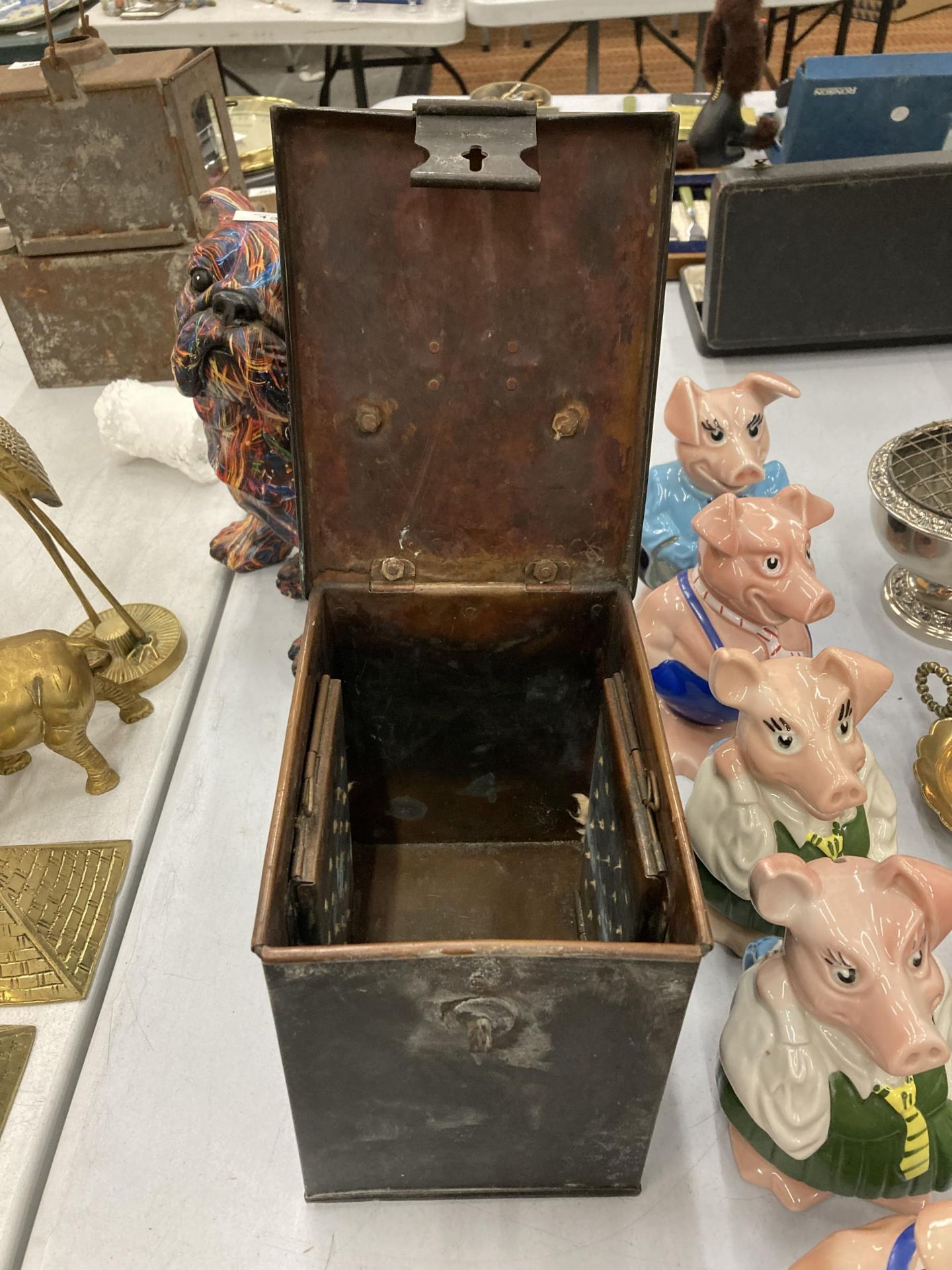 A CIRCA 1890, ALEXANDER-FOWLER, LIVERPOOL, METAL CARRIAGE WARMER - Image 3 of 4