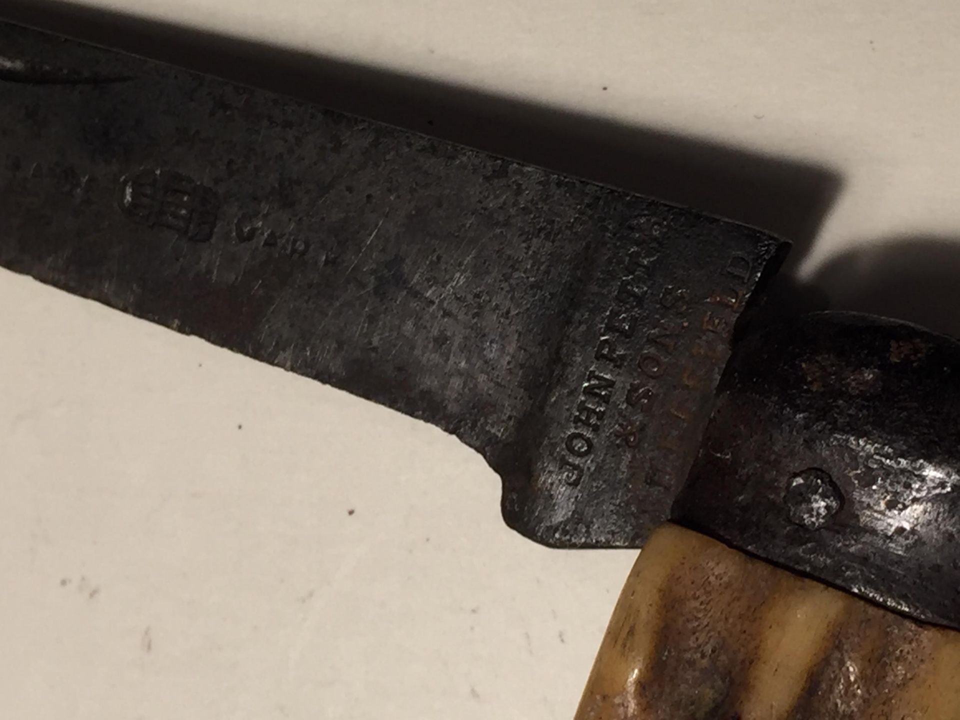 A JOHN PETTY AND SONS BONE HANDLED PEN KNIFE - Image 3 of 3