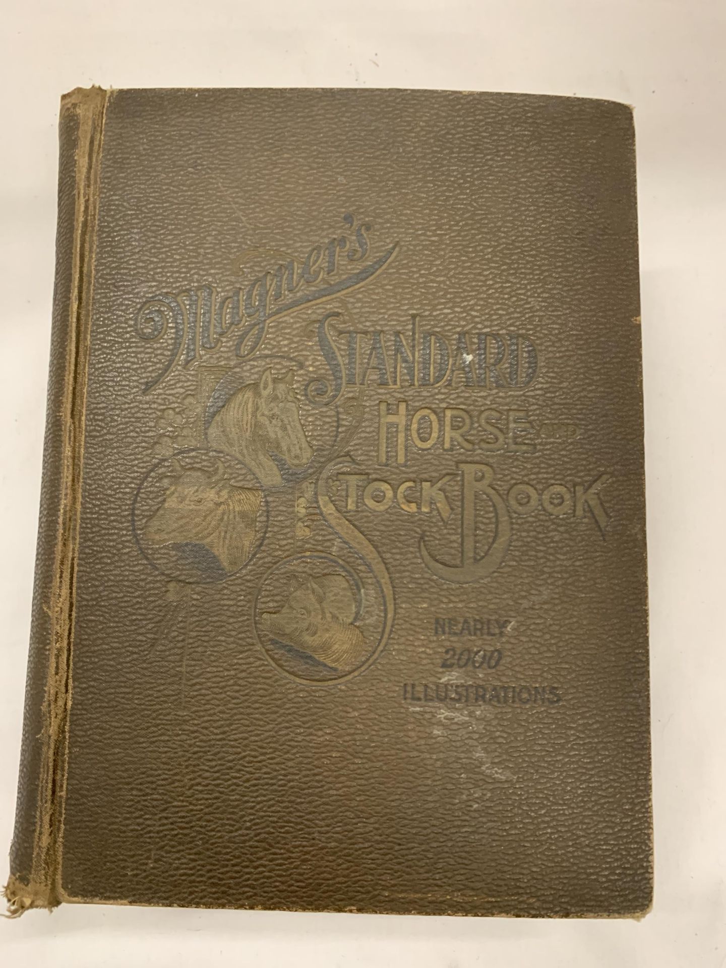 A 1906 MAGNER'S STANDARD HORSE AND STOCK BOOK - Bild 2 aus 8