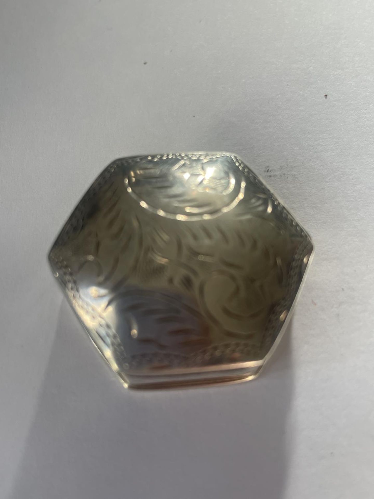 A SILVER PILL BOX