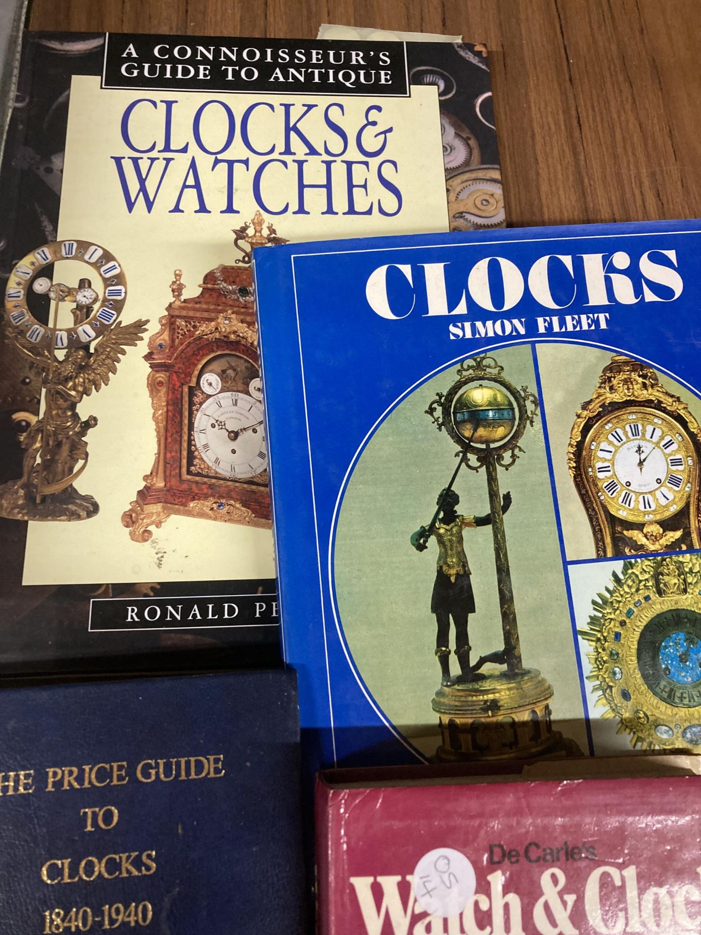 SIX VINTAGE BOOKS ABOUT CLOCKS AND WATCHES - Image 3 of 3