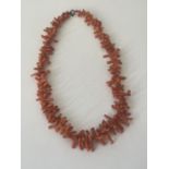 A CORAL NECKLACE