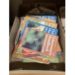 A BOX OF FISHING HANDBOOKS