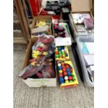 A LARGE ASSORTMENT OF AS NEW OLD SHOP STOCK TOYS AND GAMES