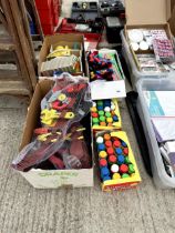 A LARGE ASSORTMENT OF AS NEW OLD SHOP STOCK TOYS AND GAMES