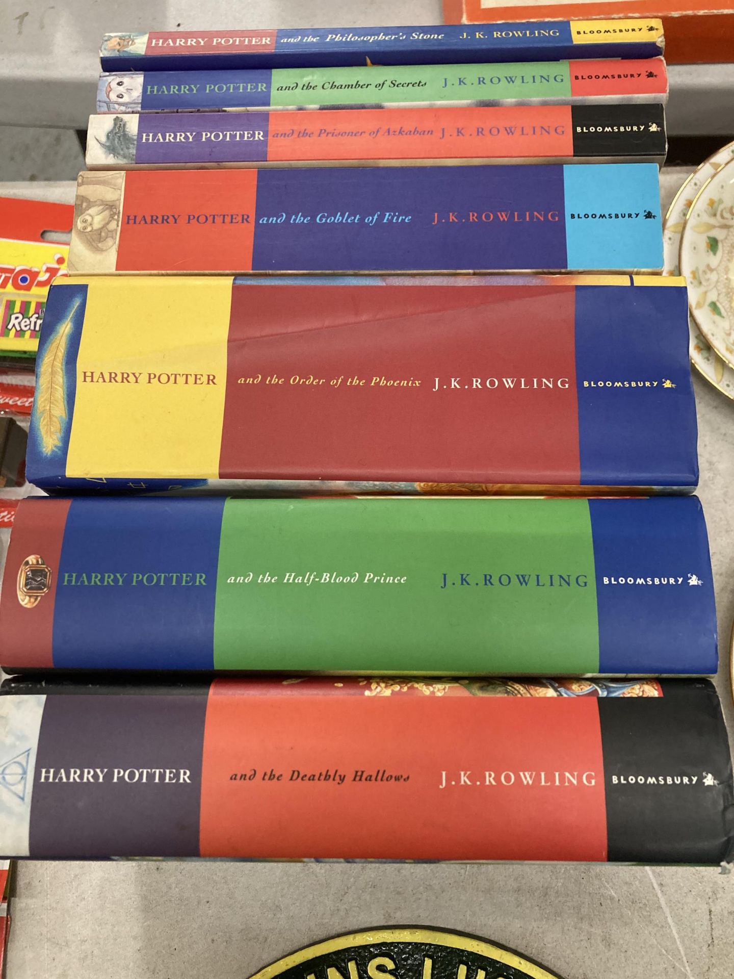 THE HARRY POTTER 1-7 BOOK SET